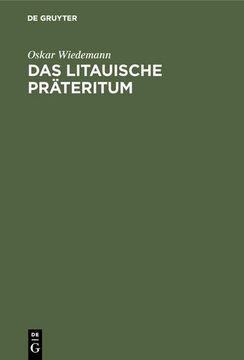 portada Das Litauische Präteritum (en Alemán)