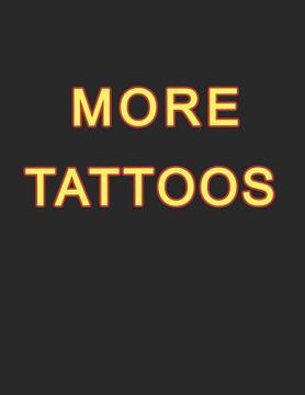portada More Tattoos: Tattoo Skizzen Buch / 7 Leere Felder Pro Seite (en Alemán)