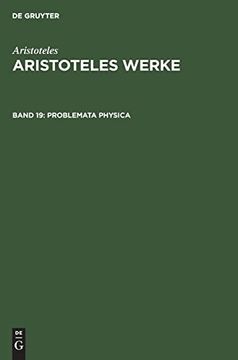 portada Aristoteles: Aristoteles Werke / Problemata Physica (en Alemán)