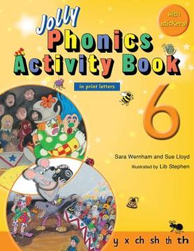 portada jolly phonics activity book 6 (in print letters) (en Inglés)