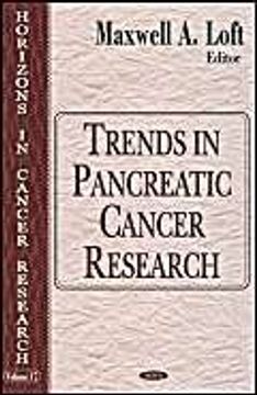 portada Trends in Pancreatic Cancer Research (Horizons in Cancer Research Series) (en Inglés)
