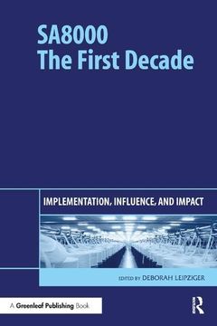 portada Sa8000: The First Decade: Implementation, Influence, and Impact (in English)
