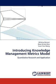 portada introducing knowledge management metrics model (en Inglés)