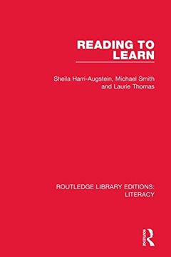 portada Reading to Learn (Routledge Library Editions: Literacy) (in English)