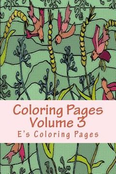 portada Coloring Pages Volume 3 (en Inglés)