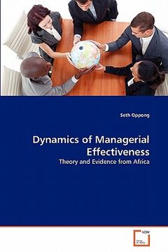 portada dynamics of managerial effectiveness (en Inglés)