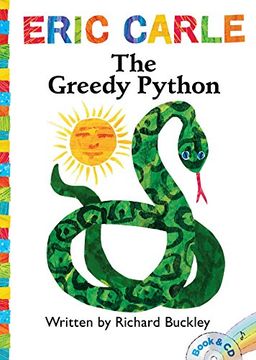 portada The Greedy Python: Book & CD (The World of Eric Carle)