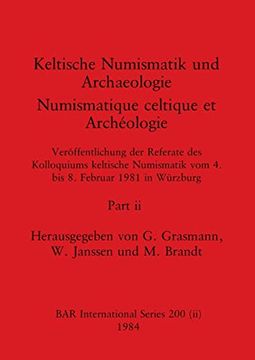 portada Keltische Numismatik und Archaeologie (in German)