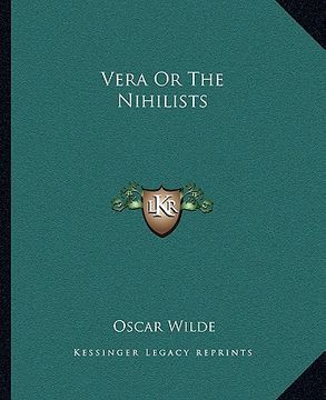 portada vera or the nihilists (en Inglés)