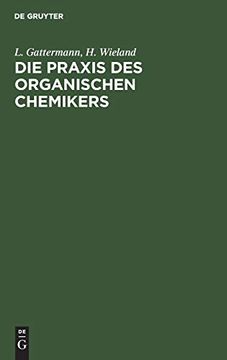 portada Die Praxis des Organischen Chemikers (en Alemán)