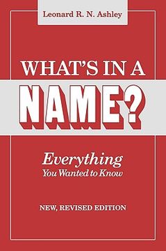 portada what`s in a name
