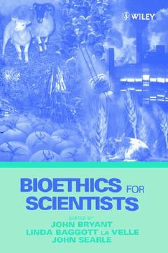 portada bioethics for scientists (en Inglés)