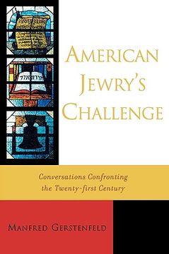 portada american jewry's challenge: conversations confronting the twenty-first century (en Inglés)