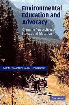 portada Environmental Education and Advocacy: Changing Perspectives of Ecology and Education (in English)