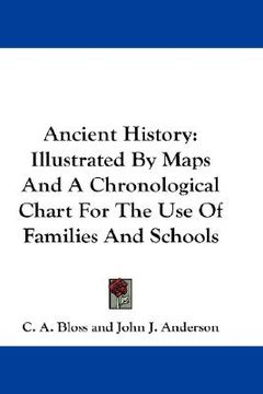 portada ancient history: illustrated by maps and a chronological chart for the use of families and schools