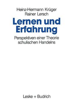 portada Lernen und Erfahrung: Perspektiven einer Theorie schulischen Handelns