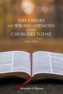 portada The Errors and Wrong Opinions in the Churches Today: Part Two