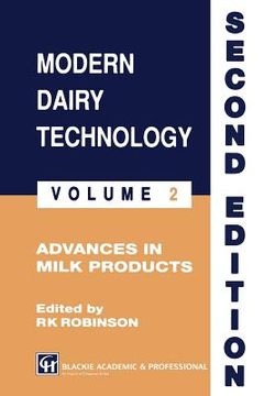 portada Modern Dairy Technology: Volume 2 Advances in Milk Products (en Inglés)