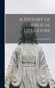 portada A History of Biblical Literature (en Inglés)