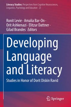 portada Developing Language and Literacy: Studies in Honor of Dorit Diskin Ravid (en Inglés)