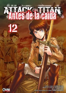portada Attack on Titan - Antes de la caída Vol. 12 (in Spanish)