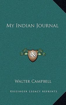 portada my indian journal (en Inglés)