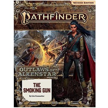 portada The Smoking gun p2 (Pathfinder Adventure Path: Outlaws of Alkenstar, 3) (en Inglés)