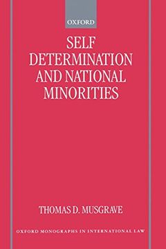portada Self-Determination and National Minorities (Oxford Monographs in International Law) (en Inglés)
