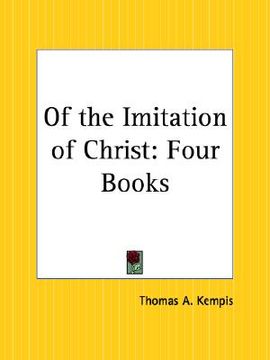 portada of the imitation of christ: four books