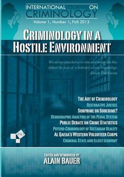 portada Criminology in A Hostile Environment (en Inglés)