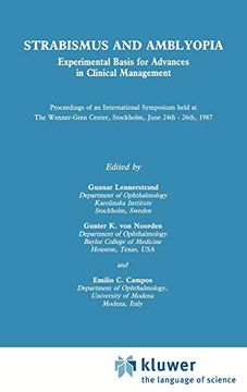 portada Strabismus and Amblyopia: Experimental Basis for Advances in Clinical Management (Wenner-Gren International Symposium Series, vol 49) (en Inglés)