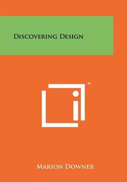 portada discovering design (en Inglés)