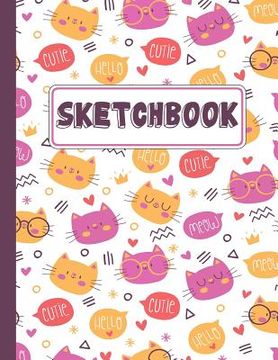 portada Sketchbook: Kitty Cat Sketchbook For Kids