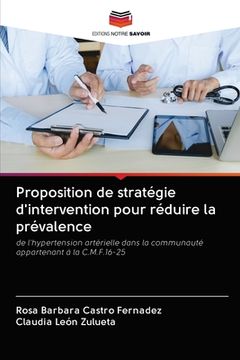 portada Proposition de stratégie d'intervention pour réduire la prévalence (en Francés)