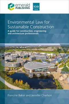 portada Environmental law for Sustainable Construction: A Guide for Construction, Engineering and Architecture Professionals (en Inglés)