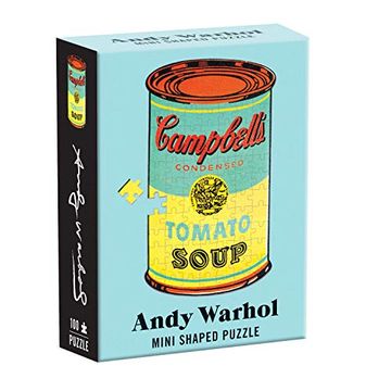 portada Mini Shaped Puzzle CampbellS Soup: Andy Warhol (in English)