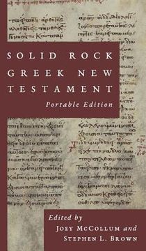 portada Solid Rock Greek New Testament, Portable Edition