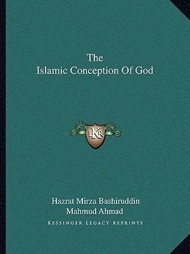portada the islamic conception of god (in English)