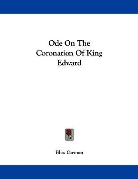 portada ode on the coronation of king edward (en Inglés)