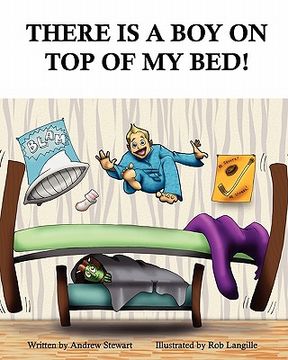 portada there is a boy on top of my bed (en Inglés)