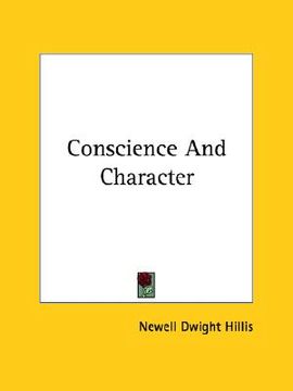 portada conscience and character (en Inglés)