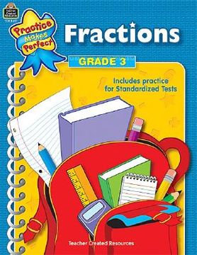 portada fractions, grade 3 (en Inglés)