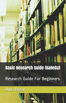 portada Basic Research Guide (Baregu): Research Guide for Beginners (in English)