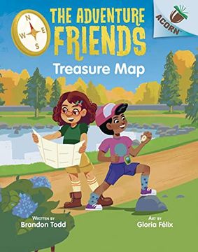 portada Treasure Map: An Acorn Book (The Adventure Friends #1) (en Inglés)