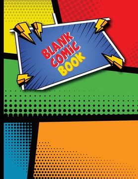 portada Blank Comic Book (en Inglés)