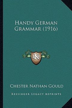 portada handy german grammar (1916)