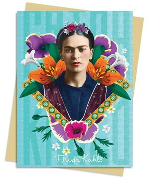portada Frida Kahlo Blue Greeting Card Pack (en Inglés)