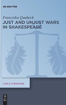portada Just and Unjust Wars in Shakespeare (en Inglés)