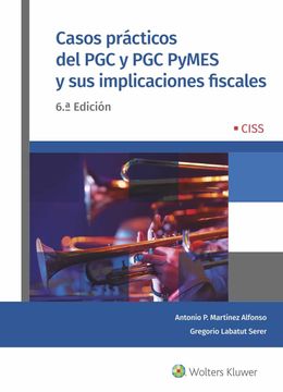 portada Casos Prácticos del pgc y pgc Pymes y sus Implicaciones Fiscales (6. ª Edición) (in Spanish)