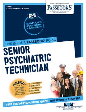 portada Senior Psychiatric Technician (C-4231): Passbooks Study Guide Volume 4231 (in English)